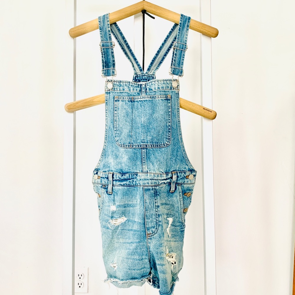 Madewell Short Overalls